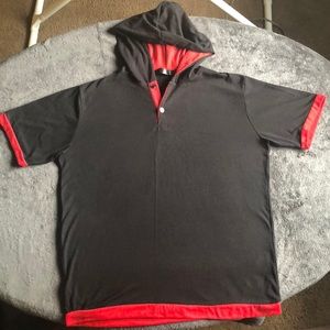 Short sleeve sweatshirt